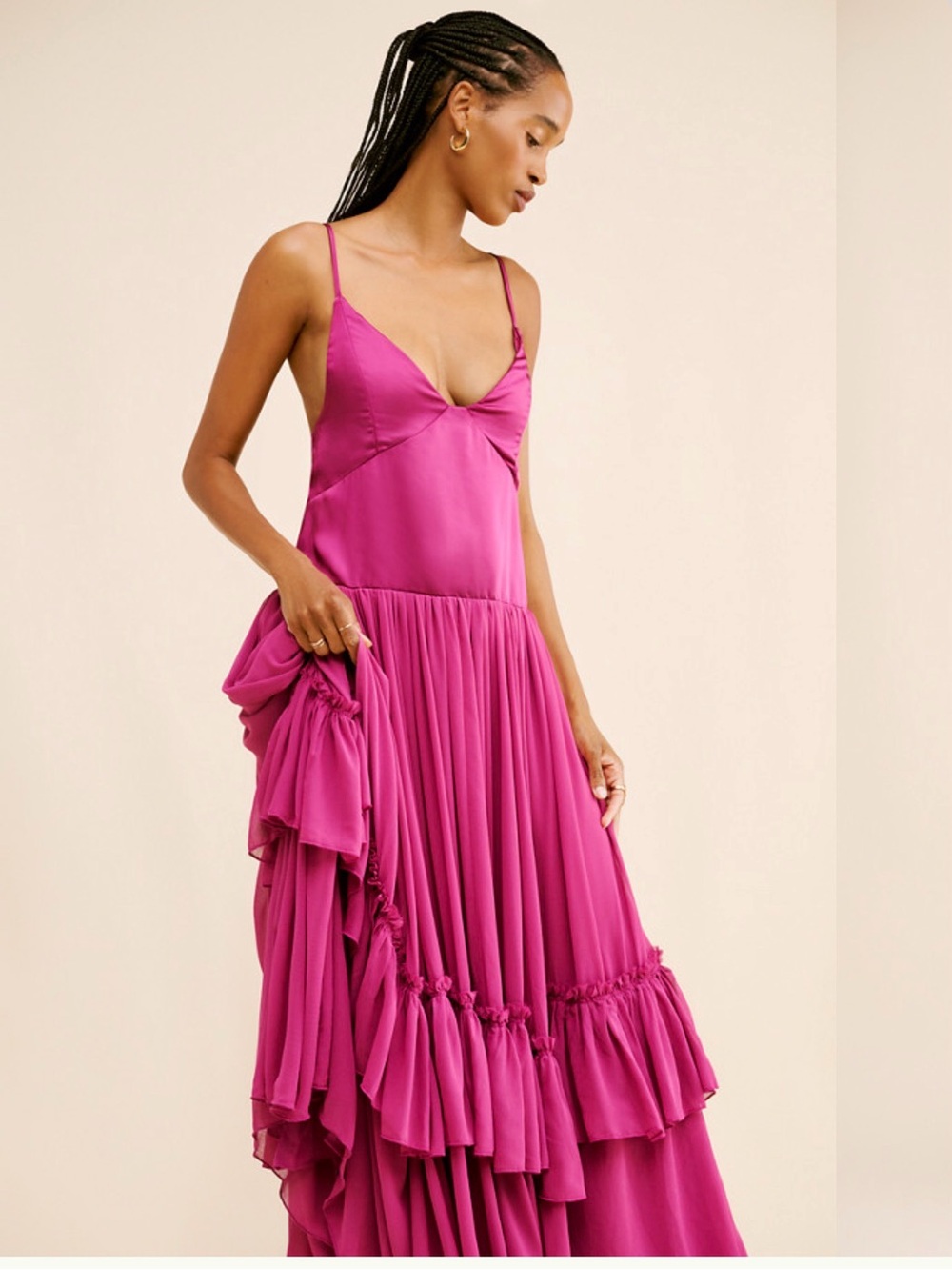 Free People‎ Soliana Maxi Dress NWT Sz Medium